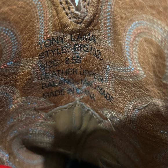 Tony Lama Cheyenne Cowgirl Boots - Picture 9 of 9